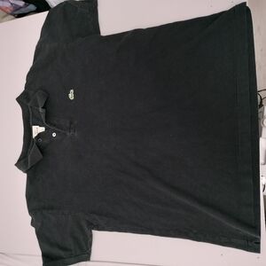 Lacoste Polo Men's Size 6 Black Polo Shirt Short Sleeve Lacoste Men's Shirt